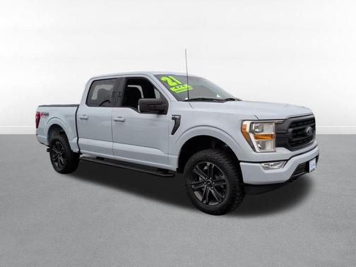 Space White Metallic 2021 Ford F-150 XLT