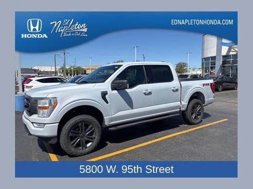 Space White Metallic 2021 Ford F-150 XLT
