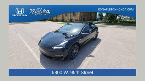 Black 2018 Tesla Model 3 Mid Range
