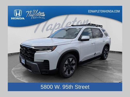 Platinum White Pearl 2026 Honda Pilot Elite