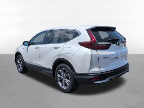 Platinum White 2022 Honda CR-V Hybrid EX-L