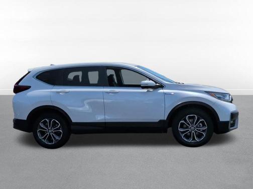 Platinum White 2022 Honda CR-V Hybrid EX-L
