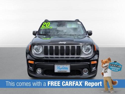 Black Clearcoat 2020 Jeep Renegade Limited