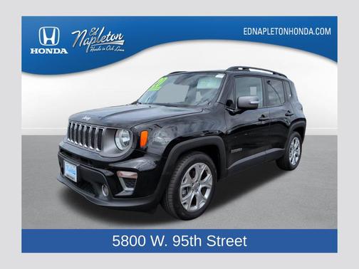 Black Clearcoat 2020 Jeep Renegade Limited