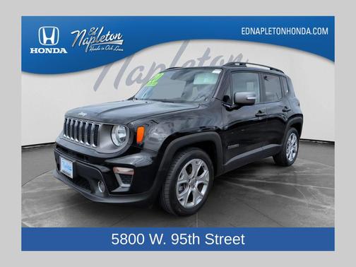 Black Clearcoat 2020 Jeep Renegade Limited