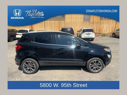 Shadow Black 2019 Ford EcoSport Titanium