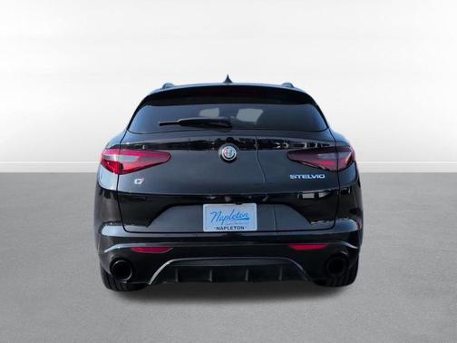 Vulcano Black Metallic 2023 Alfa Romeo Stelvio Veloce AWD