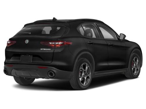 Vulcano Black Metallic 2023 Alfa Romeo Stelvio Veloce AWD