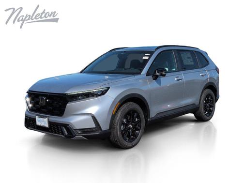 Solar Silver Metallic 2027 Honda CR-V Hybrid Sport-L AWD