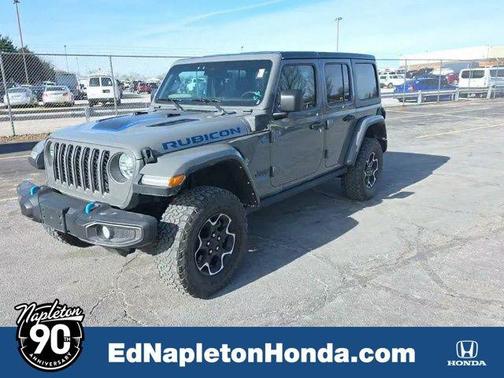 Sting-Gray Clearcoat 2021 Jeep Wrangler Unlimited 4xe Rubicon SUV