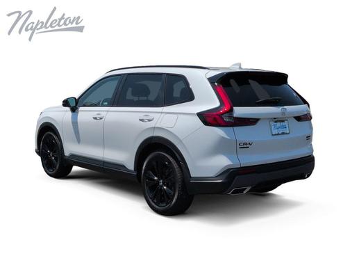 Platinum White Pearl 2026 Honda CR-V Hybrid Sport Touring AWD