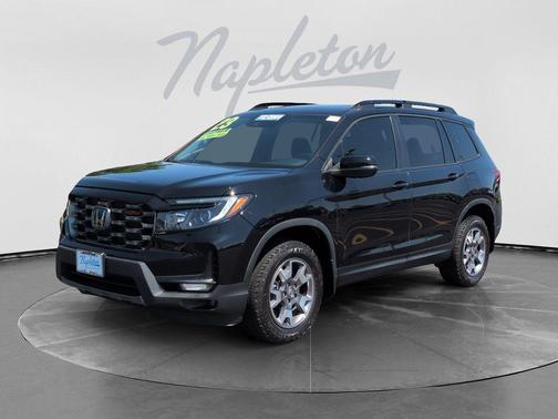 Crystal Black Pearl 2023 Honda Passport AWD TrailSport