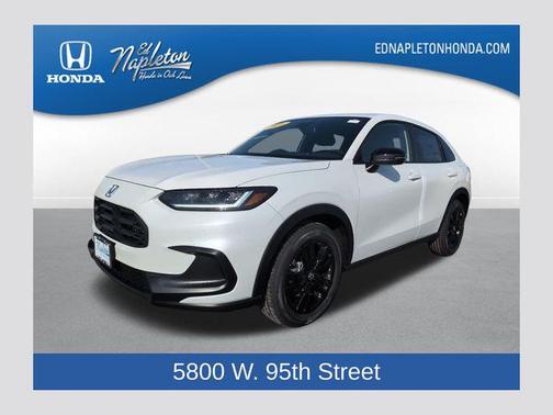 Platinum White Pearl 2026 Honda HR-V AWD Sport