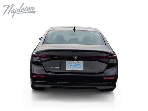 Crystal Black Pearl 2025 Honda Accord LX 1.5T