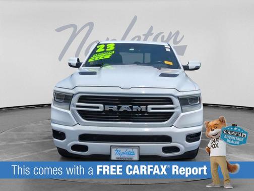 Bright White Clearcoat 2023 RAM 1500 Laramie