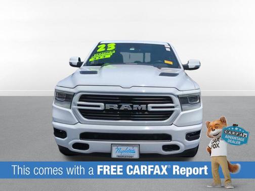 Bright White Clearcoat 2023 RAM 1500 Laramie