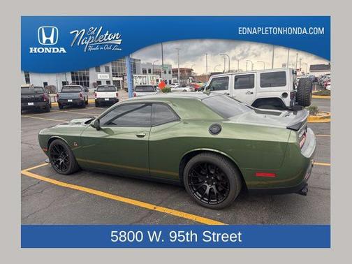 F8 Green 2022 Dodge Challenger R/T Scat Pack
