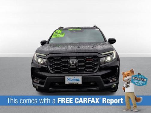 Crystal Black Pearl 2025 Honda Passport AWD TrailSport