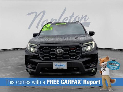 Crystal Black Pearl 2025 Honda Passport AWD TrailSport