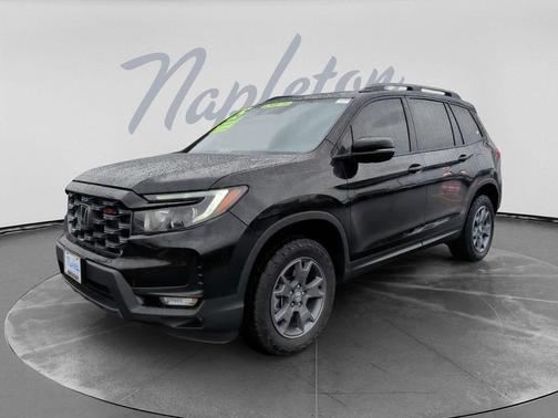 Crystal Black Pearl 2025 Honda Passport AWD TrailSport