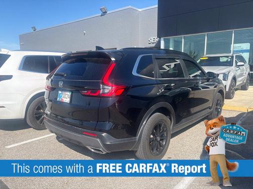 Crystal Black Pearl 2024 Honda CR-V Hybrid Sport AWD