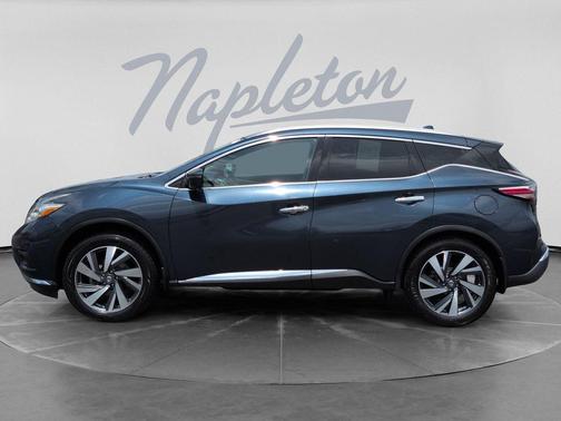 Arctic Blue Metallic 2017 Nissan Murano Platinum