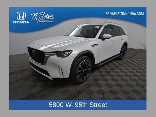 Rhodium White Premium 2024 Mazda CX-90 PHEV Premium