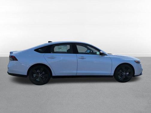 Platinum White Pearl 2026 Honda Accord Hybrid Sport-L