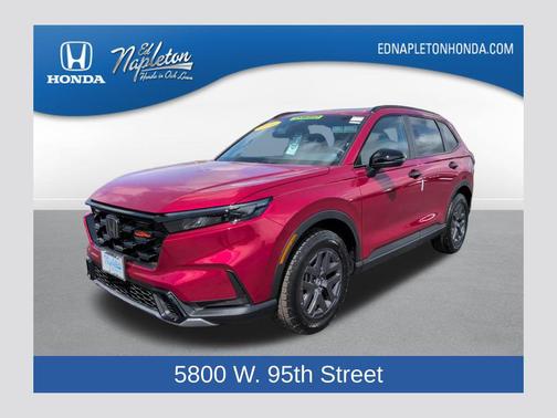Radiant Red Metallic 2026 Honda CR-V Hybrid TrailSport AWD