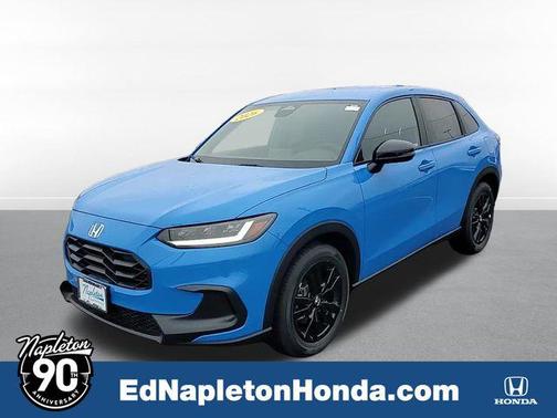 Boost Blue Pearl 2026 Honda HR-V AWD Sport SUV