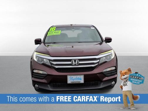 Maroon 2016 Honda Pilot EX