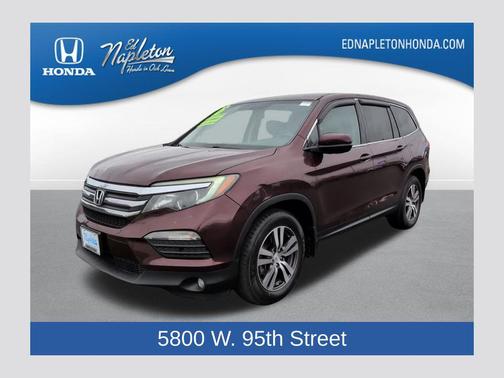 Maroon 2016 Honda Pilot EX