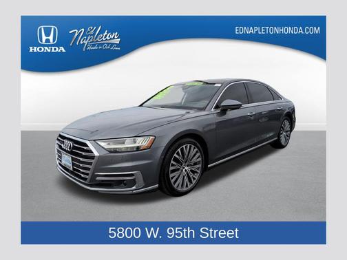 Monsoon Gray Metallic 2019 Audi A8 55
