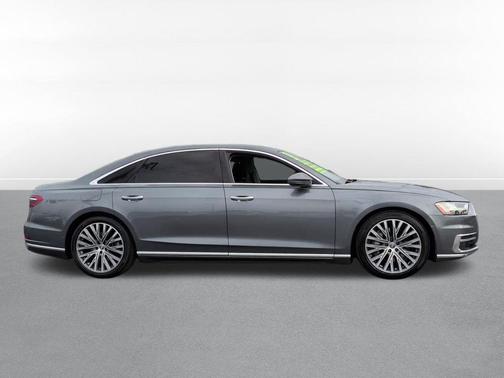Monsoon Gray Metallic 2019 Audi A8 55