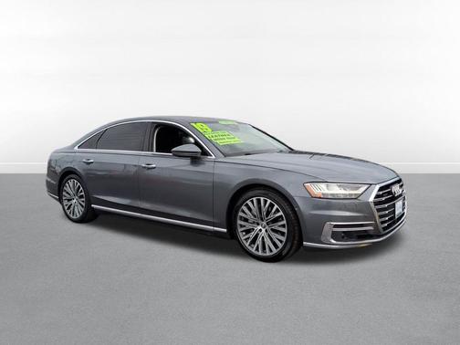 Monsoon Gray Metallic 2019 Audi A8 55