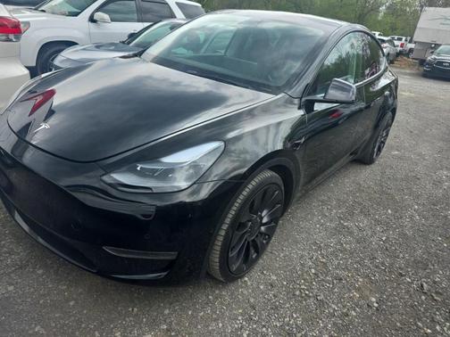 Solid Black 2021 Tesla Model Y Performance Dual Motor All-Wheel Drive