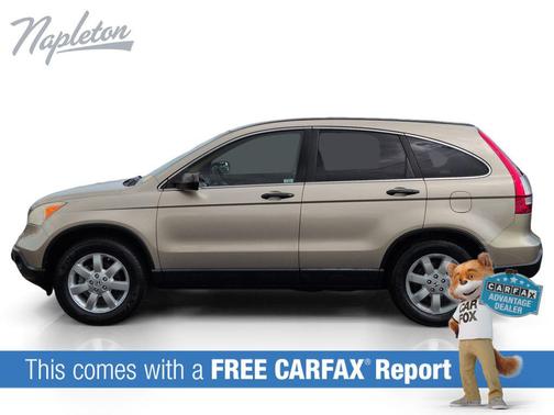Gold 2007 Honda CR-V EX
