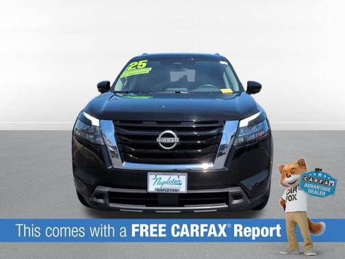 Super Black 2025 Nissan Pathfinder SV FWD