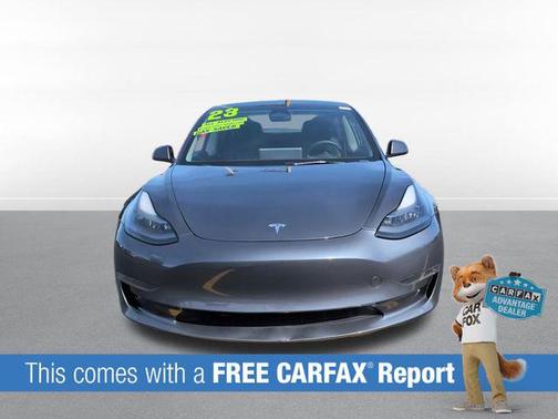 Gray 2023 Tesla Model 3 Standard Range