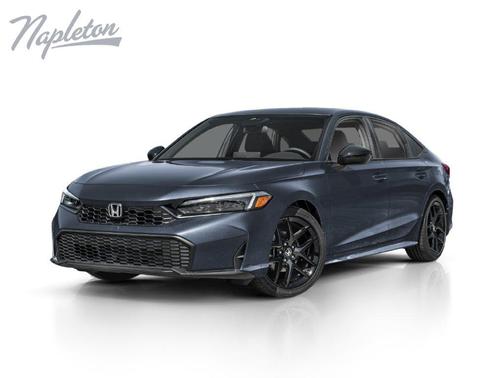 Meteorite Gray Metallic 2026 Honda Civic Sport