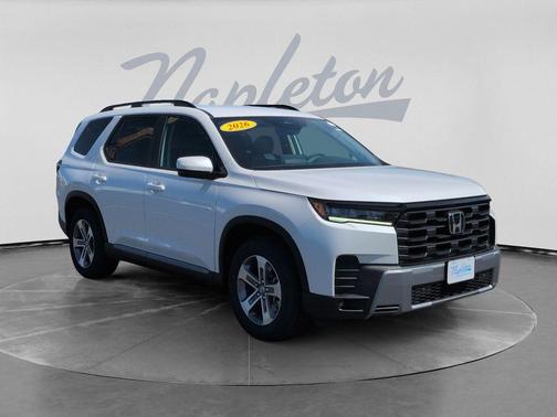 Platinum White Pearl 2026 Honda Pilot EX-L