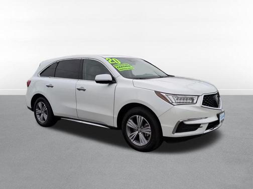 Platinum White Pearl 2020 Acura MDX 3.5L