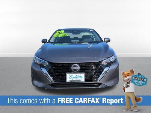 Gun Metallic 2025 Nissan Sentra SV