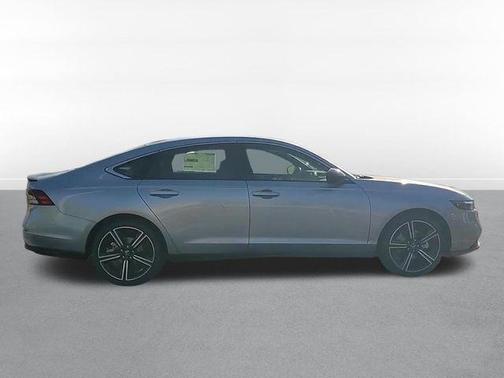 Solar Silver Metallic 2025 Honda Accord Hybrid Sport