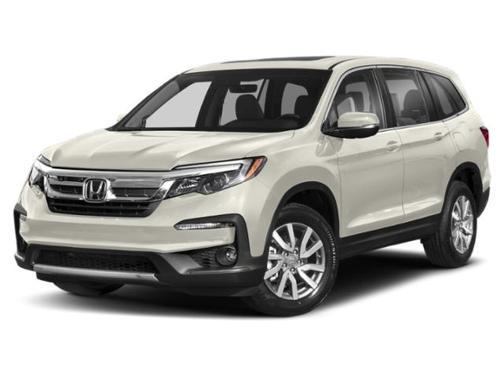 White Diamond Pearl 2019 Honda Pilot EX-L