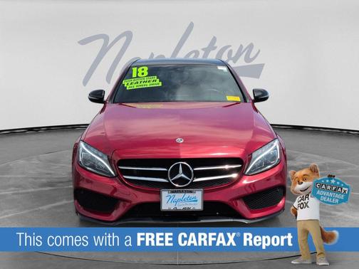 designo Cardinal Red Metallic 2018 Mercedes-Benz C-Class C 300