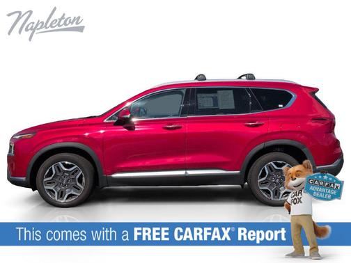 Calypso Red 2023 Hyundai SANTA FE Limited