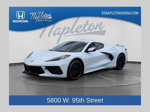 Arctic White 2024 Chevrolet Corvette Stingray w/1LT