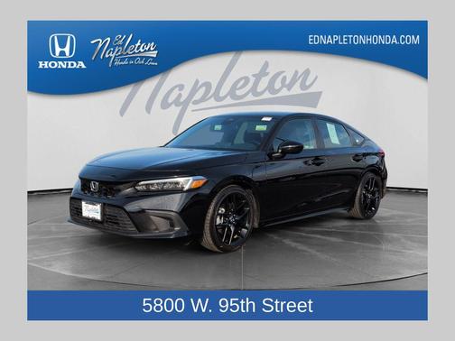 Crystal Black Pearl 2024 Honda Civic Sport