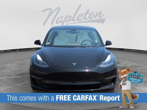 Solid Black 2023 Tesla Model 3 Long Range